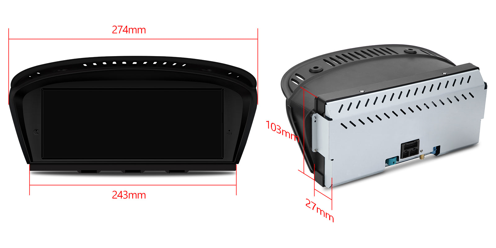 XTRONS QBBH8460CI BMW 3/5 Series 8.8in Android 14 Head Unit