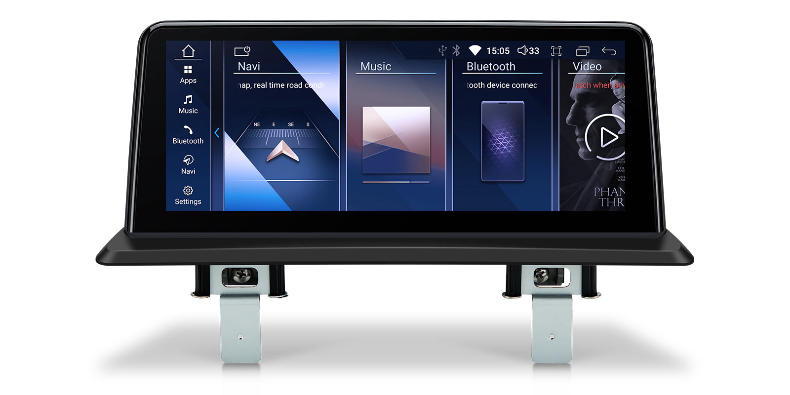 XTRONS BMW 1 Series 10.25" Android Head Unit Wireless CarPlay QDB1087UNL