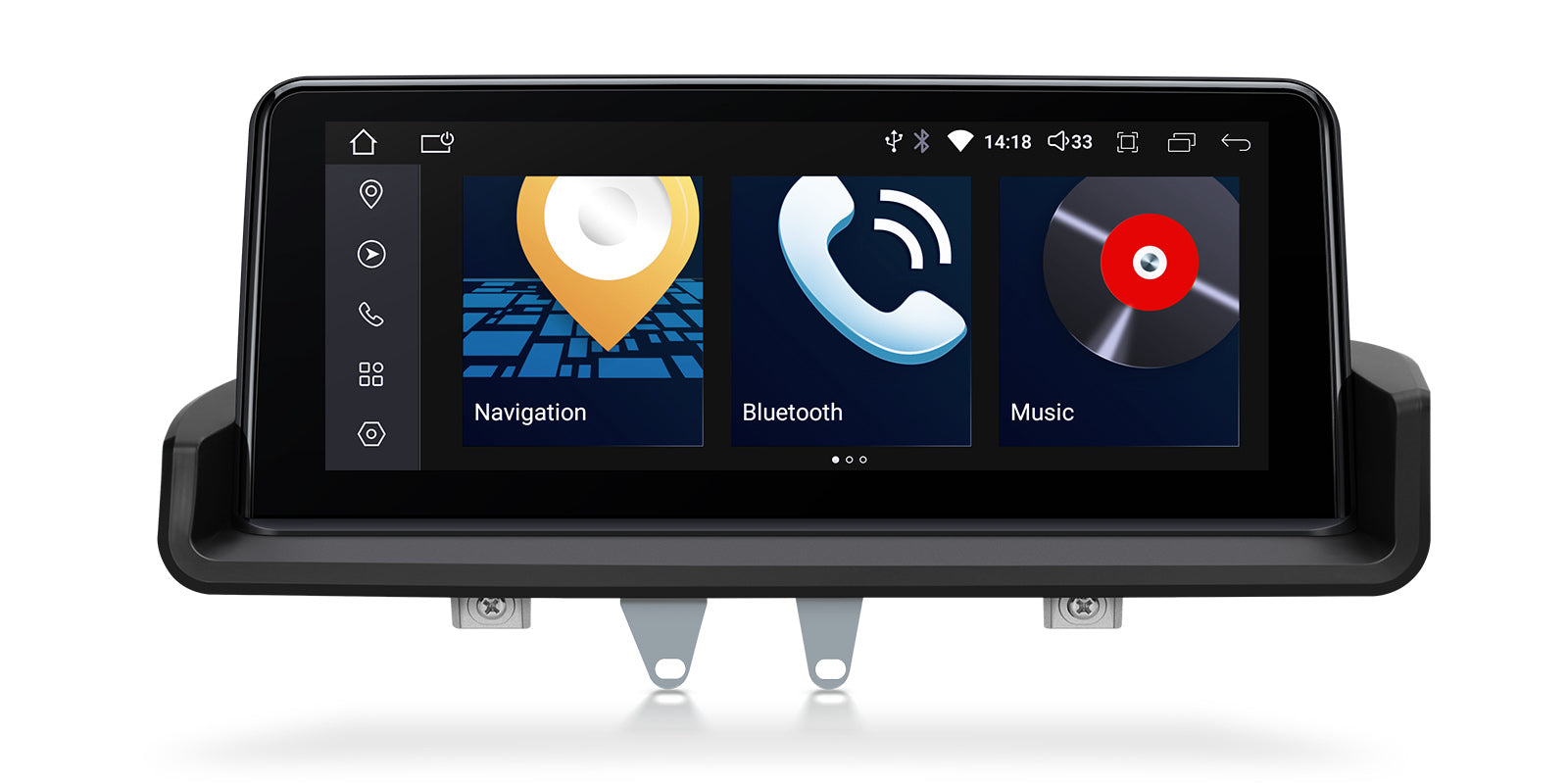 XTRONS QDB1090UNR 10.25in Android Head Unit Wireless CarPlay BMW 3 Series