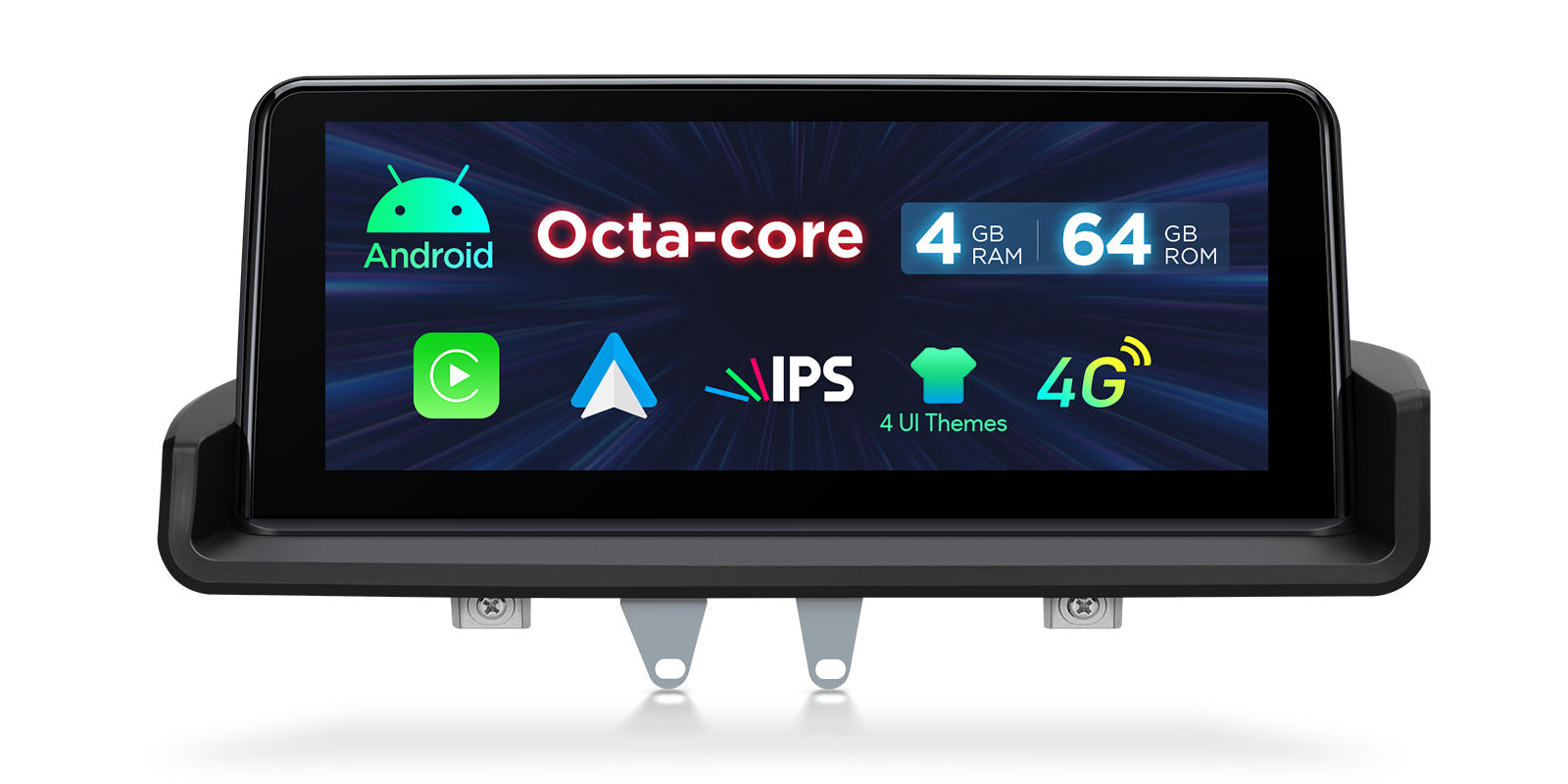 XTRONS QDB1090UNR 10.25in Android Head Unit Wireless CarPlay BMW 3 Series