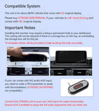XTRONS QDB1090UNR 10.25in Android Head Unit Wireless CarPlay BMW 3 Series