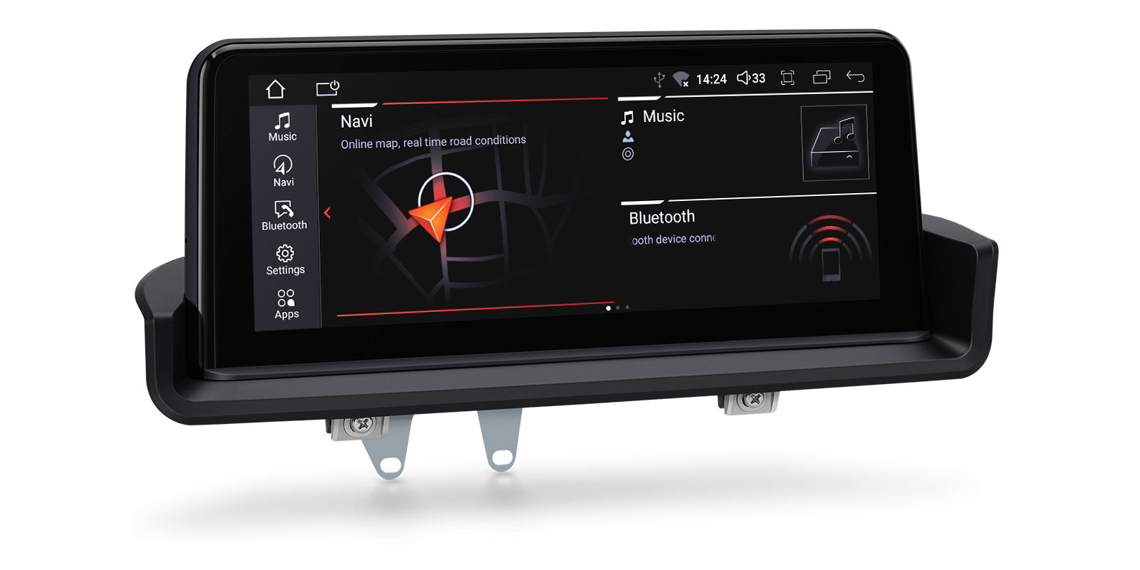 XTRONS QDB1090UNR 10.25in Android Head Unit Wireless CarPlay BMW 3 Series