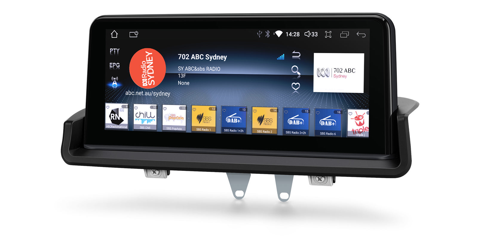 XTRONS QDB1090UNR 10.25in Wireless CarPlay Android Head Unit