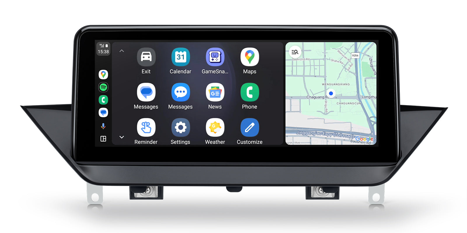 XTRONS QDB10X1UN Wireless CarPlay Android Head Unit 10.25in for BMW X1