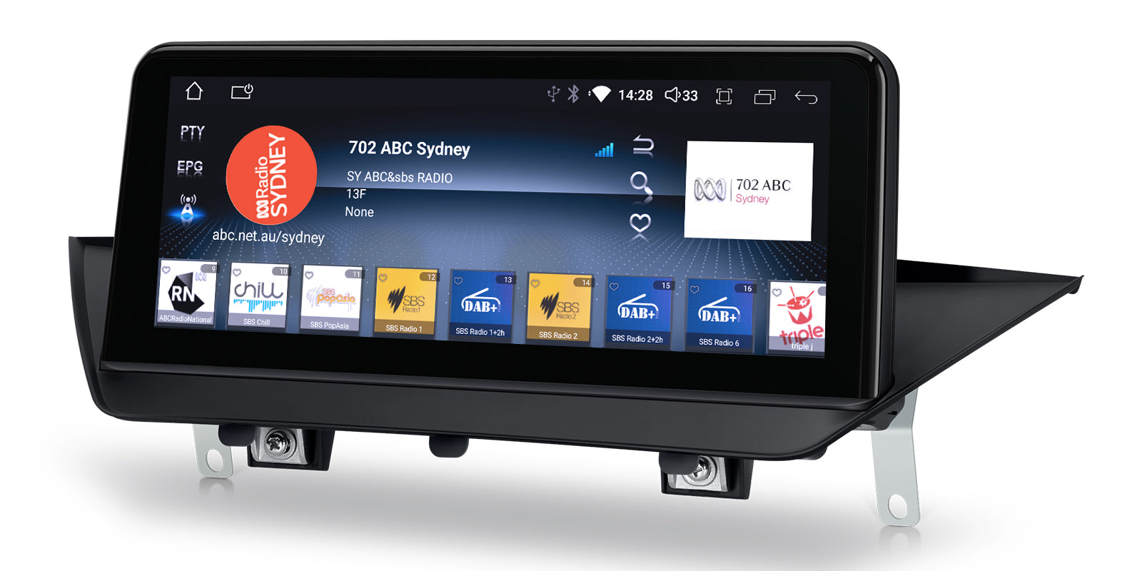 XTRONS QDB10X1UN Wireless CarPlay Android Head Unit 10.25in for BMW X1