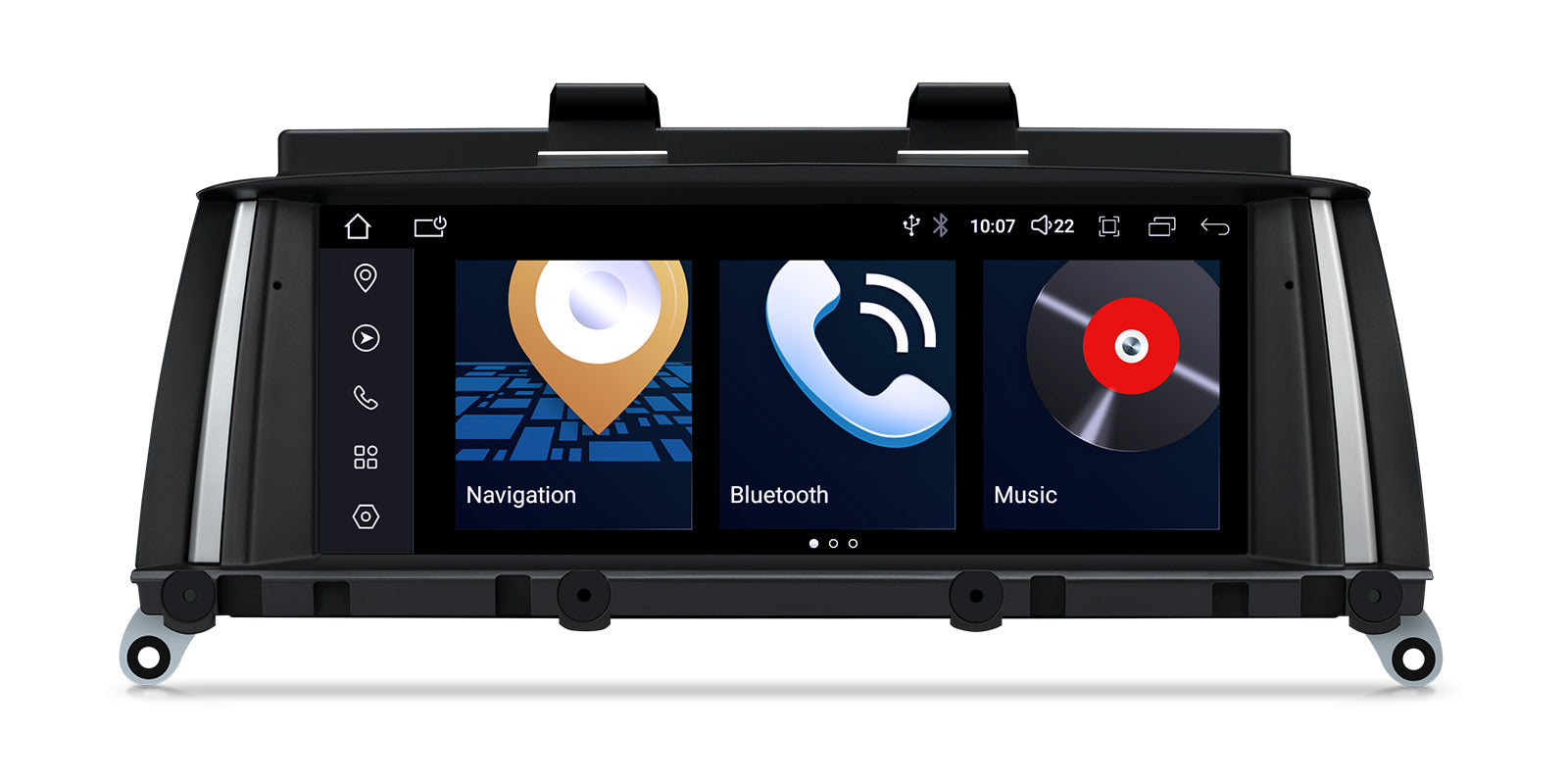 XTRONS QDB80X3CI Android Head Unit 8.8in Wireless CarPlay for BMW X3 F25