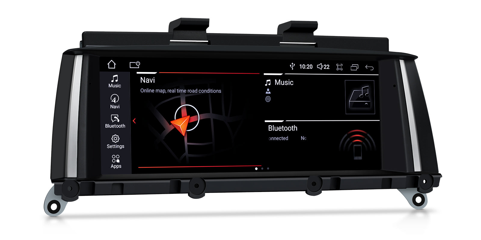 XTRONS QDB80X3CI Wireless CarPlay Android Head Unit 8.8in BMW X3 F25