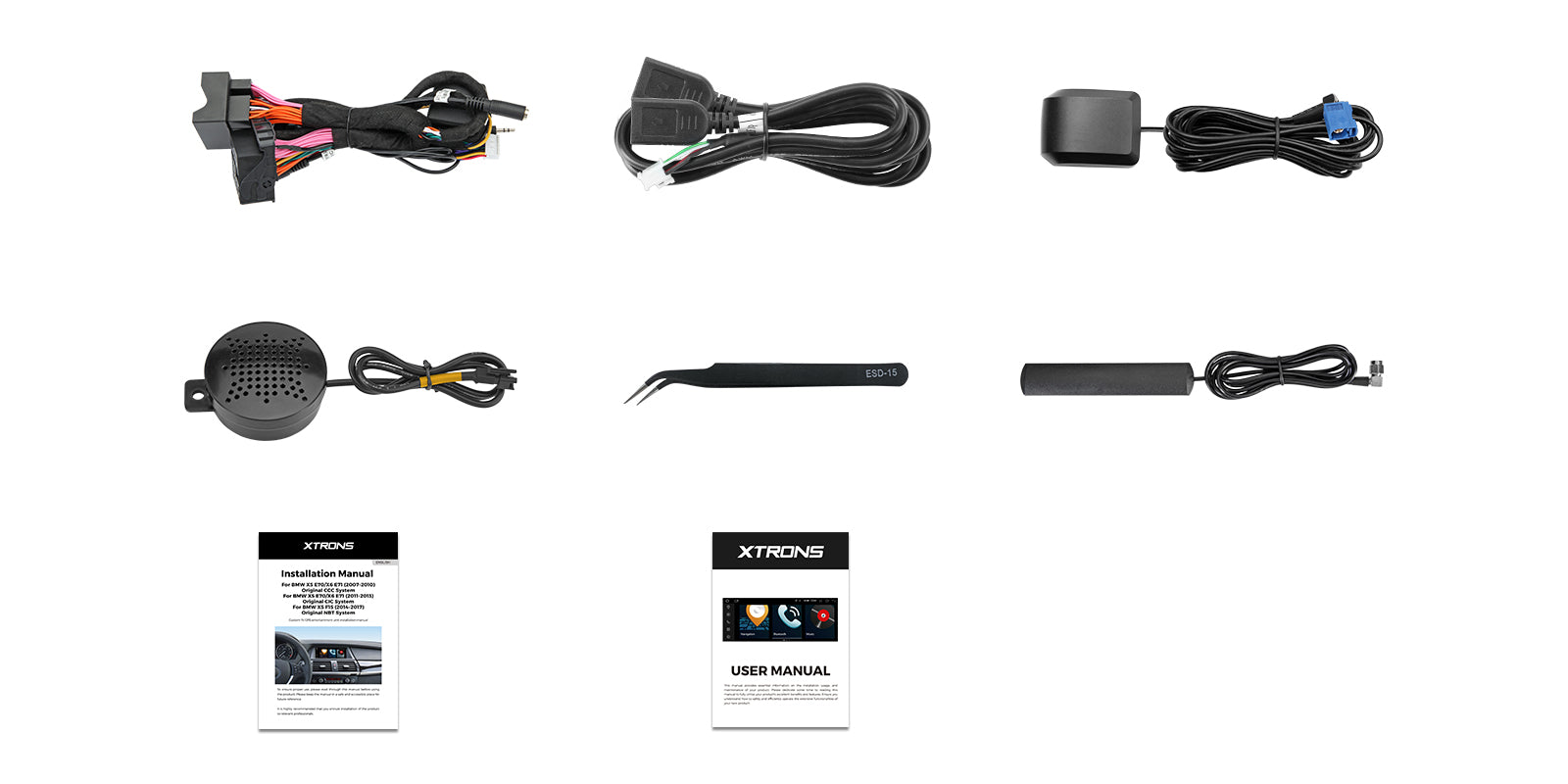 XTRONS QDB80X3NB 8.8in Android Head Unit for BMW X3 X4