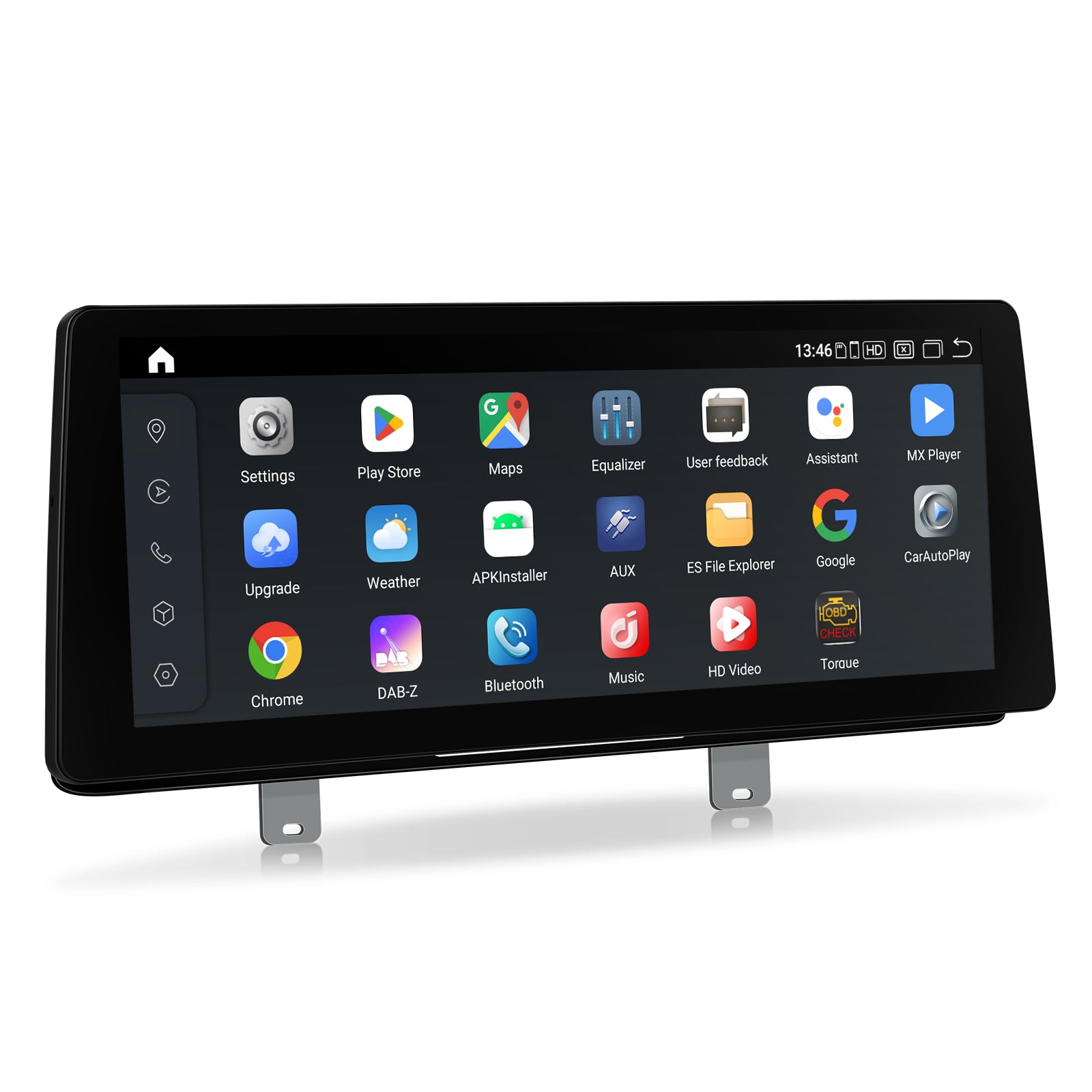 XTRONS QGB24EVB12FVN Wireless CarPlay Android Head Unit 12.3in QHD 2K