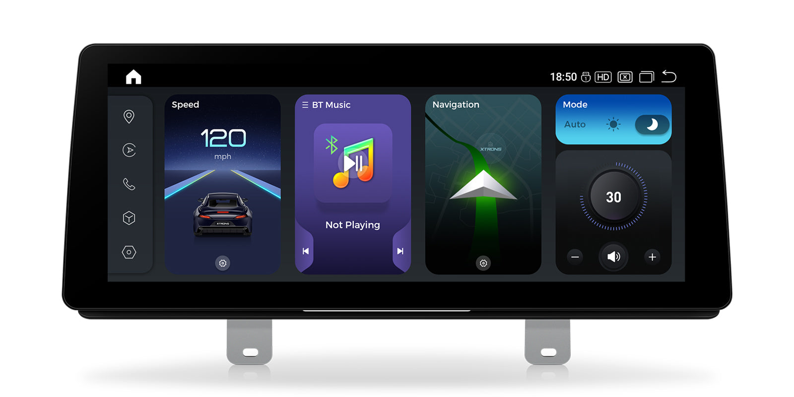 XTRONS QGB24EVB12FVN 12.3" 2K Android 14 Head Unit for BMW 5 Series