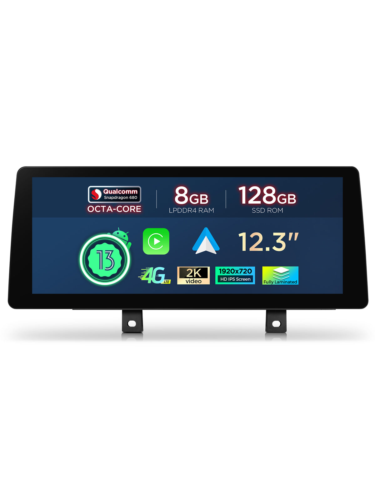 XTRONS QGB24EVB12THR 12.3in 2K Android Head Unit for BMW 3/4 Series