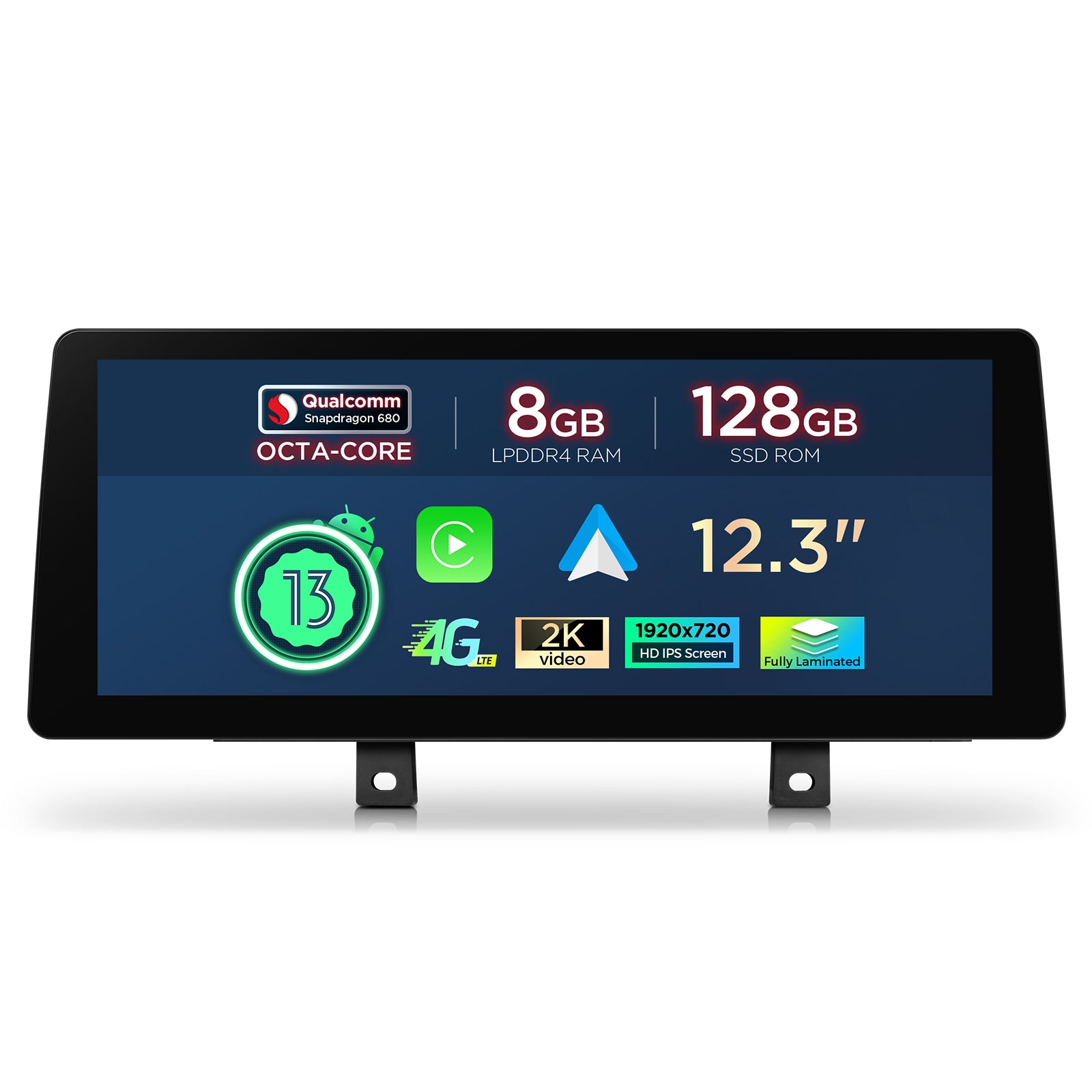 XTRONS QGB24EVB12THR 12.3in 2K Android Head Unit for BMW 3/4 Series