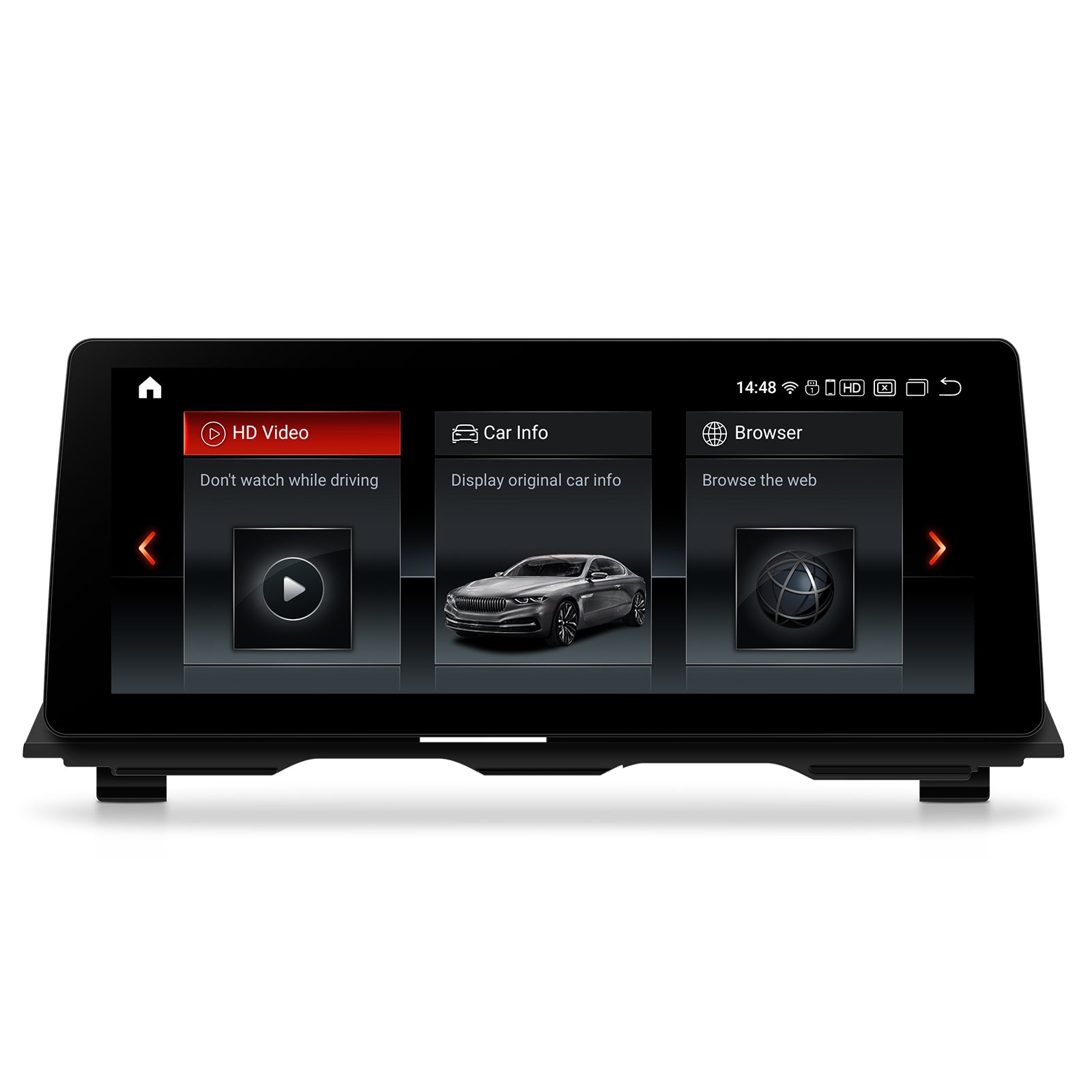 XTRONS QGB24NB12FV 12.3in 2K Android 14 Wireless CarPlay Head Unit
