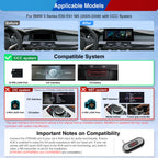 XTRONS QGB24EVB12X5N 12.3in QHD 2K Android Head Unit for BMW X5 X6