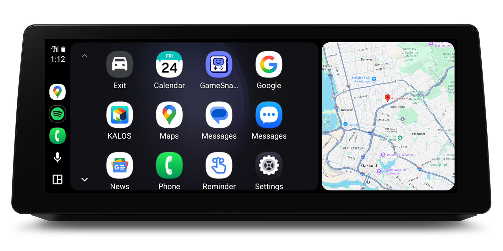 XTRONS QGB24NB12NER 12.3in Wireless CarPlay Head Unit BMW 1 2 Series