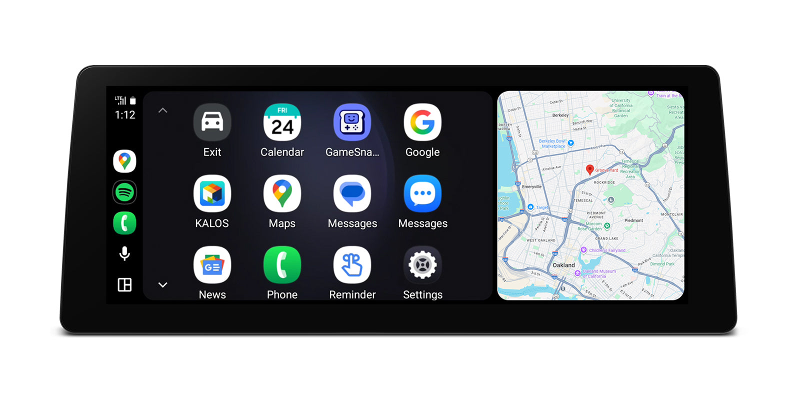 XTRONS QGB24CCB12E92 12.3in 2K Wireless CarPlay Head Unit for BMW 3 Series