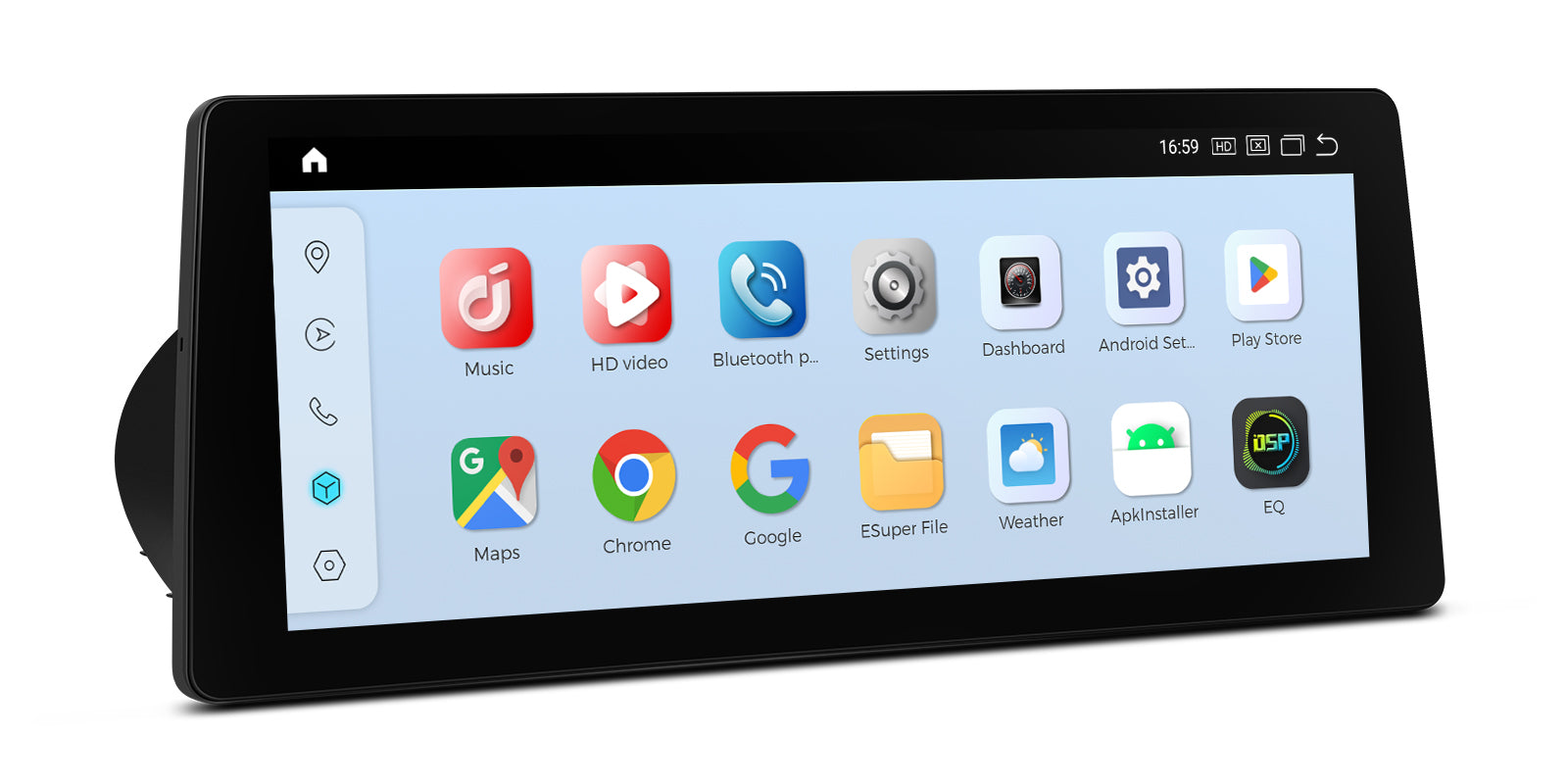 XTRONS QGB24CCB12E92 12.3in 2K Android Head Unit Wireless CarPlay 8GB 128GB