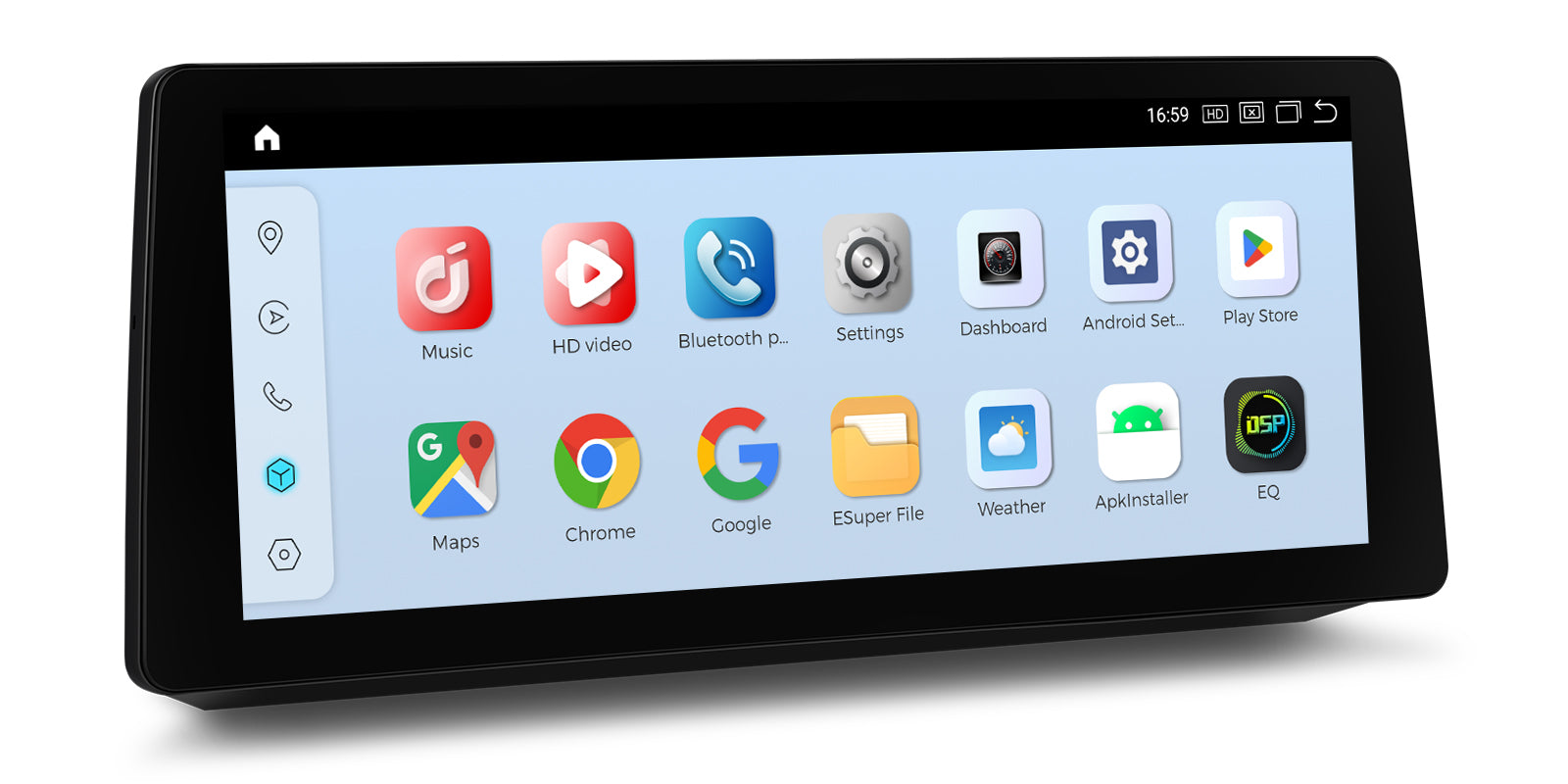 XTRONS QGB24CIB12E60 12.3" 2K Android Head Unit Wireless CarPlay for BMW 5 Series