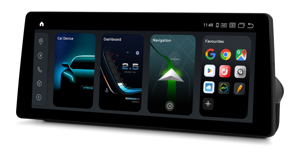 XTRONS QGB24UMB12E90L 12.3in 2K Android Head Unit for BMW 3 Series
