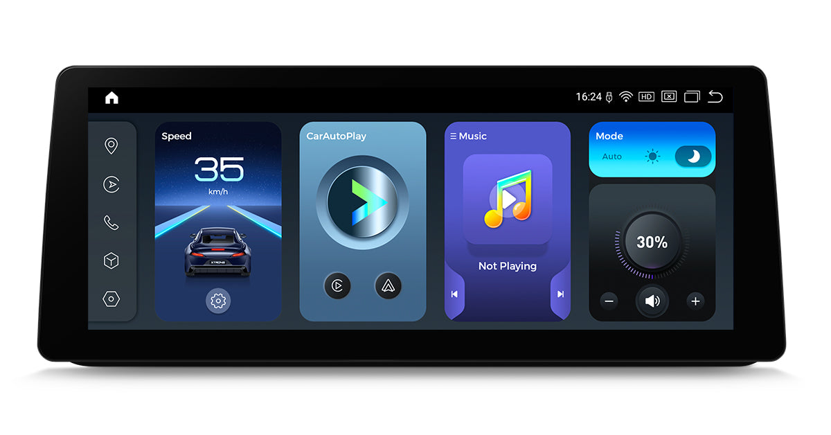 XTRONS QGB24UMB12E90L BMW 3 Series 12.3in 2K Wireless CarPlay Head Unit