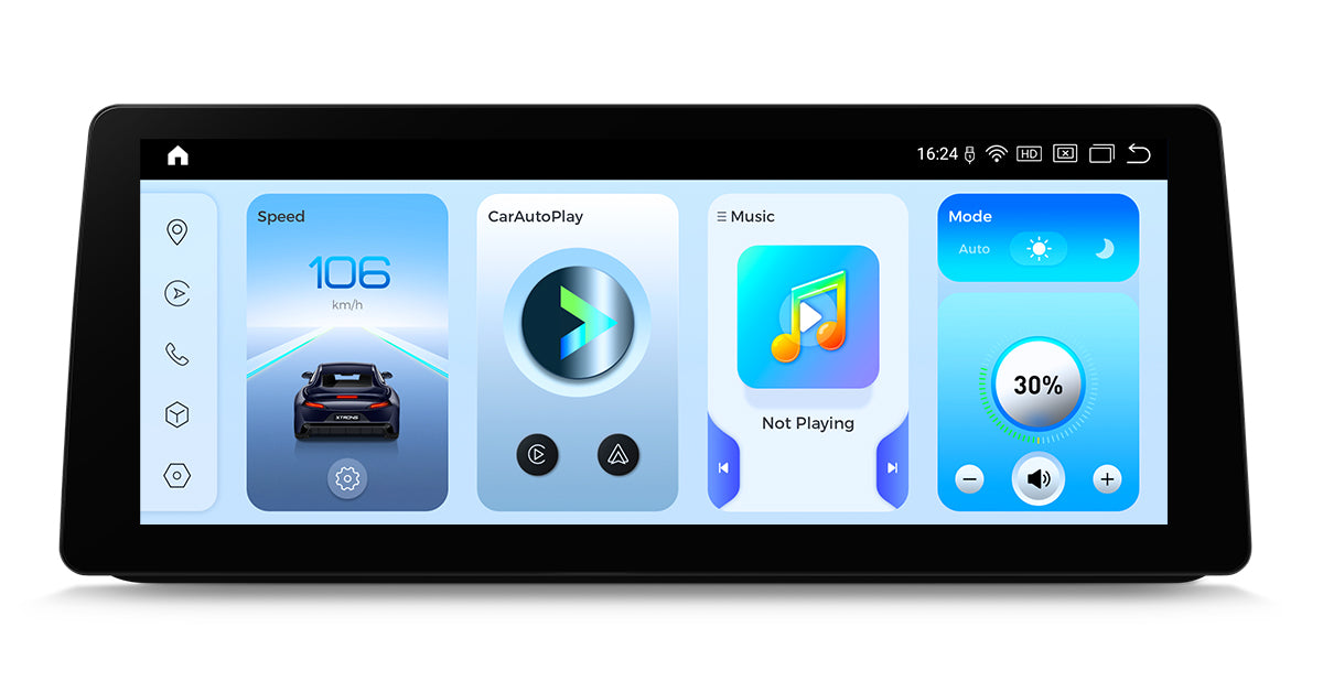 XTRONS QGB24UMB12E90L BMW 3 Series 12.3in 2K Wireless CarPlay Head Unit
