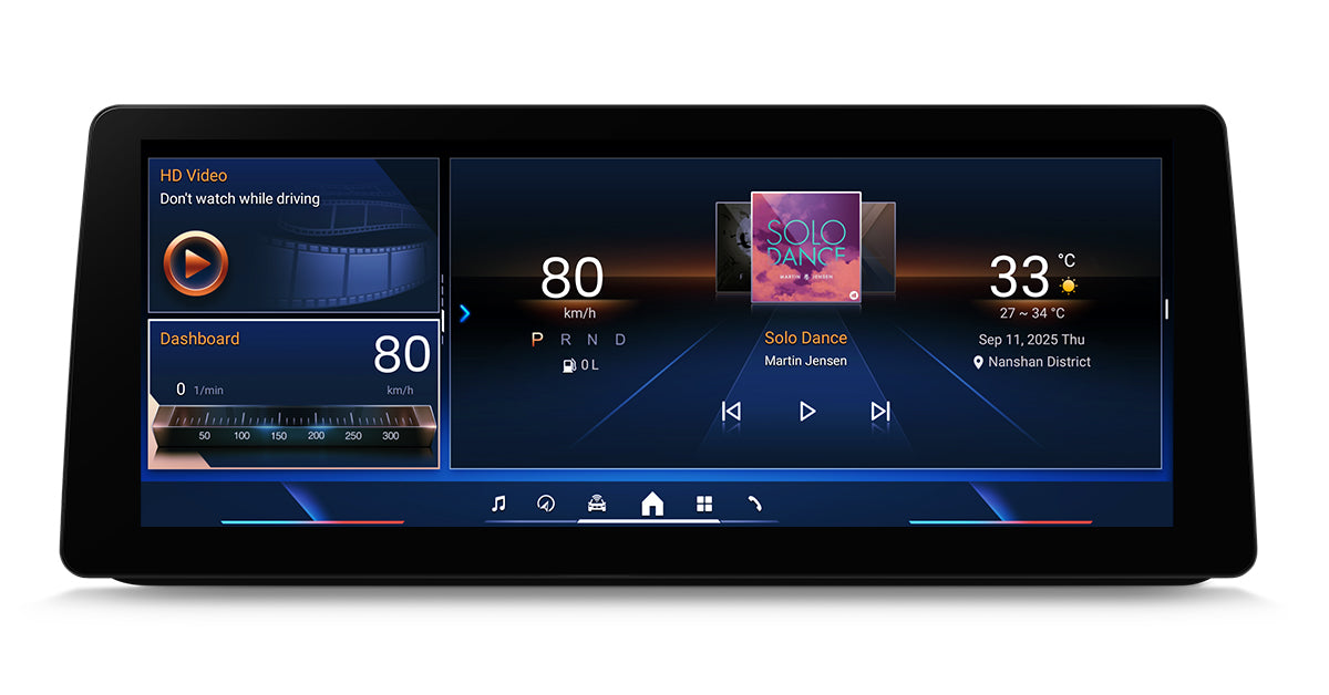 XTRONS QGB24UMB12E90L BMW 3 Series 12.3in 2K Wireless CarPlay Head Unit
