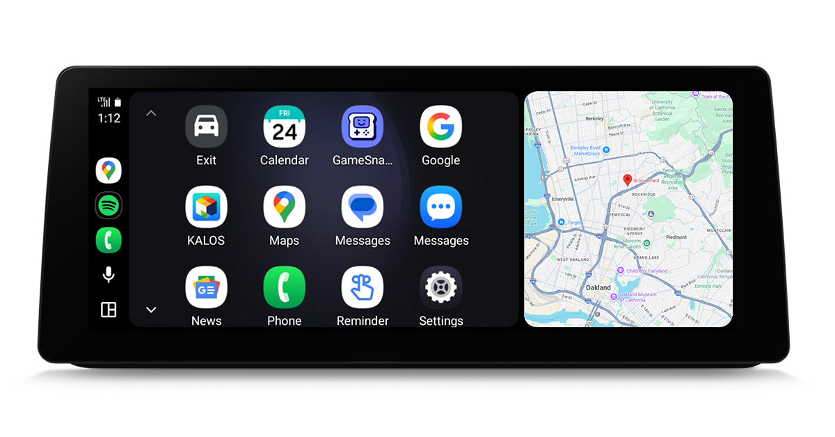 XTRONS QGB24UMB12E90L BMW 3 Series 12.3in 2K Wireless CarPlay Head Unit