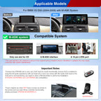 XTRONS QGB24X3MK 12.3in 2K Screen Android Head Unit BMW X3 E83 Wireless CarPlay