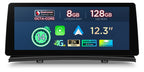 XTRONS QGB24X3MK 12.3in 2K Screen Android Head Unit BMW X3 E83 Wireless CarPlay