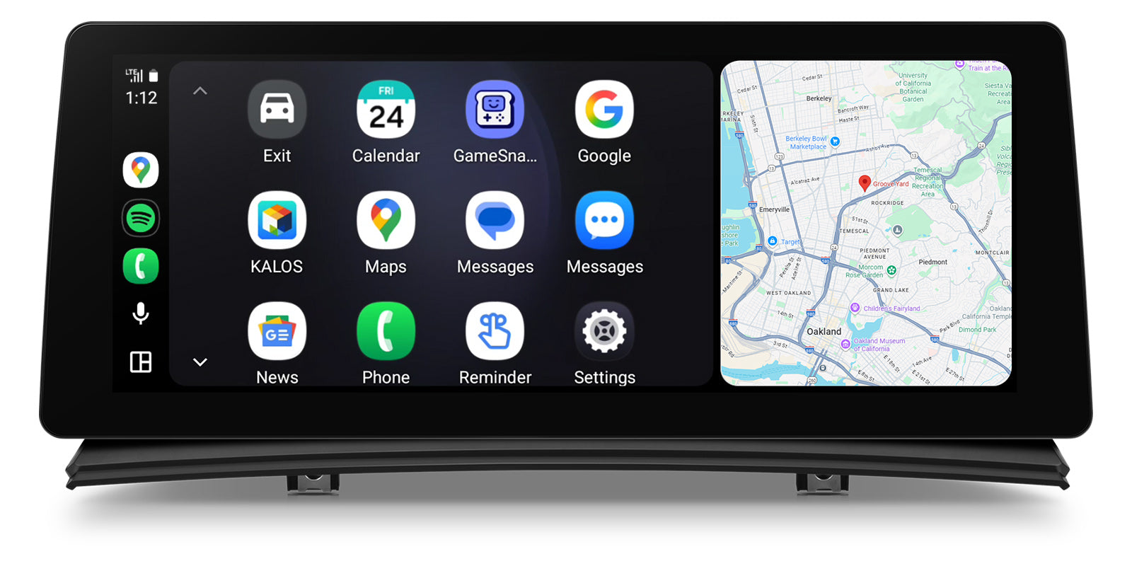 XTRONS QGB24X3MK 12.3in 2K Screen Android Head Unit BMW X3 E83 Wireless CarPlay