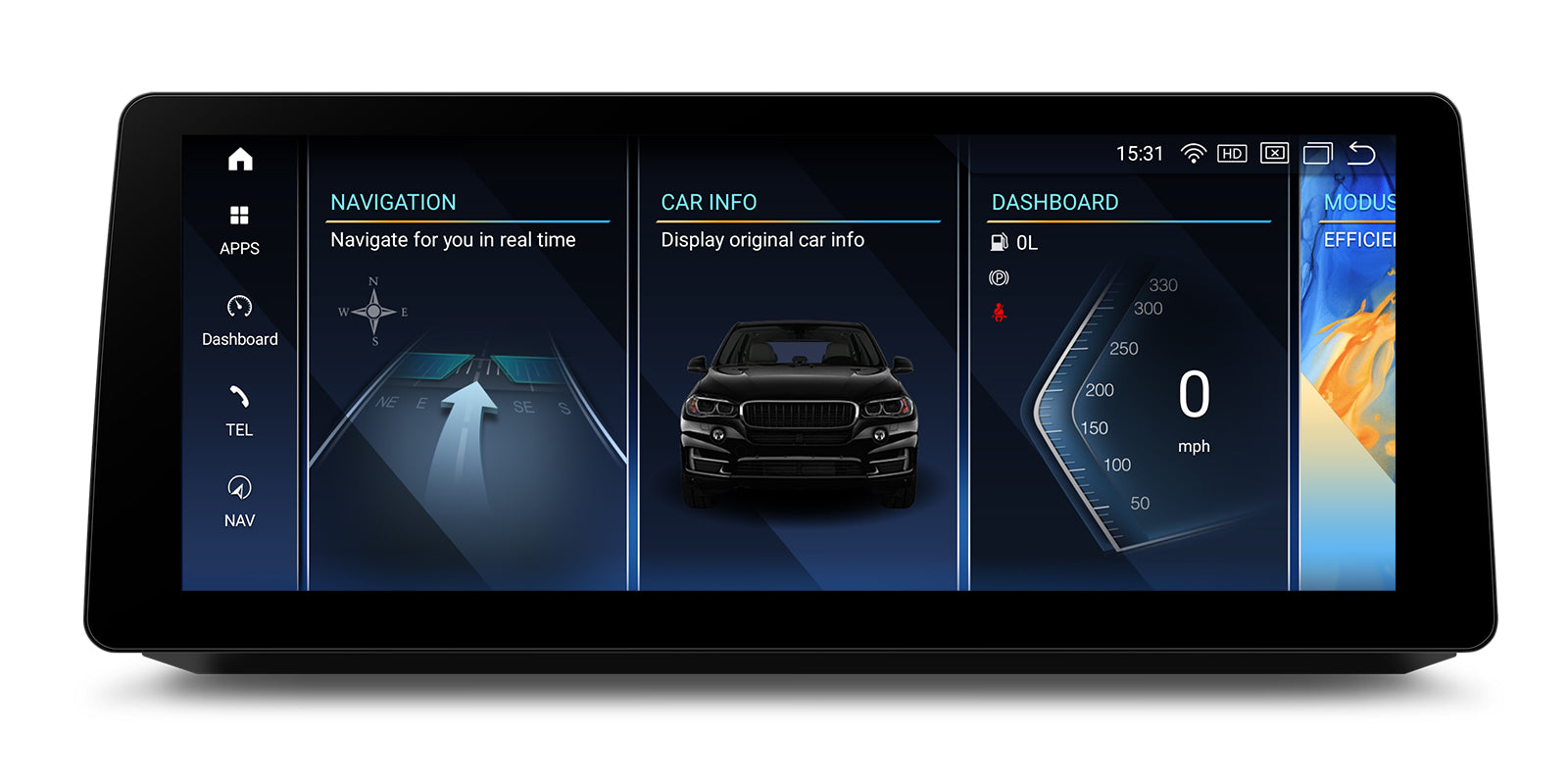 XTRONS BMW 5 Series 12.3in Android Car Stereo 6GB 64GB