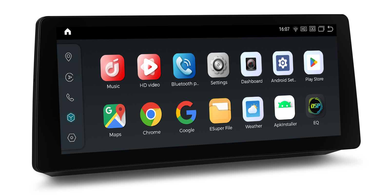 XTRONS QG Series 12.3in 2K Android Car Stereo for BMW 5 Series CIC 6GB 64GB