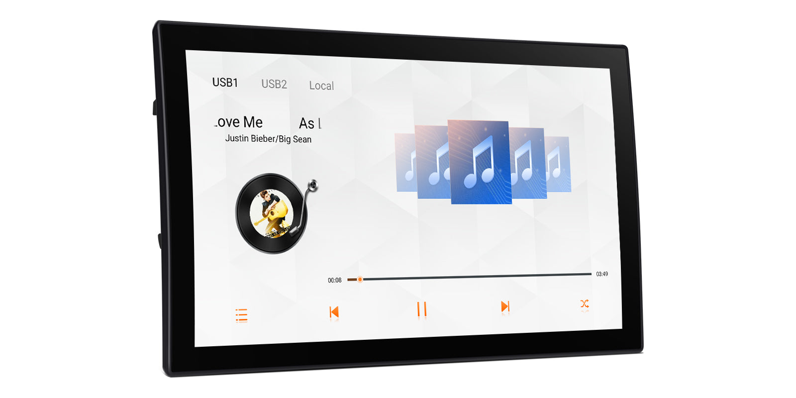 XTRONS QIRH33RRV 13.3in Curved QLED Android Head Unit for Range Rover L405 Sport
