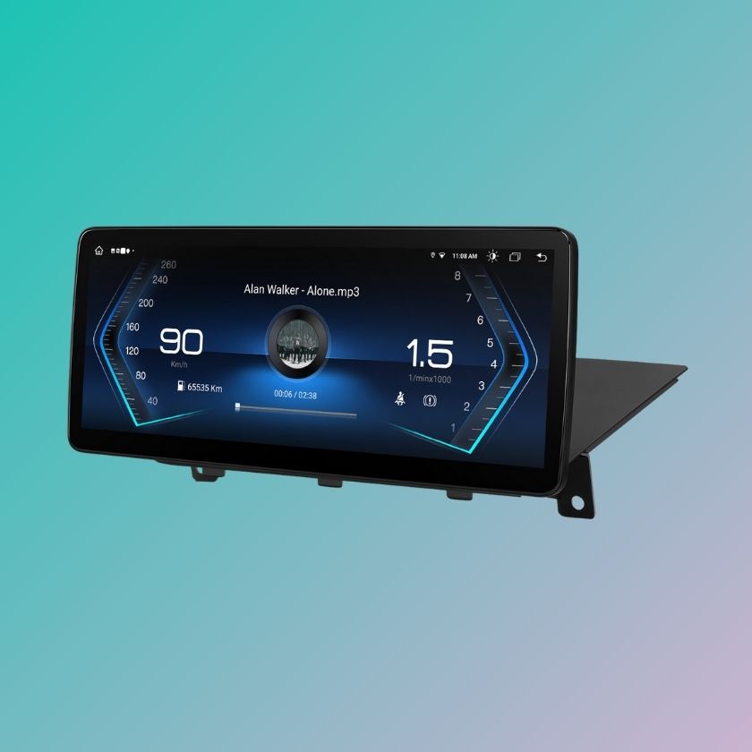 XTRONS QLM2240M12ECR Custom-Fit Android Head Unit 12.3in for Mercedes-Benz E-Class