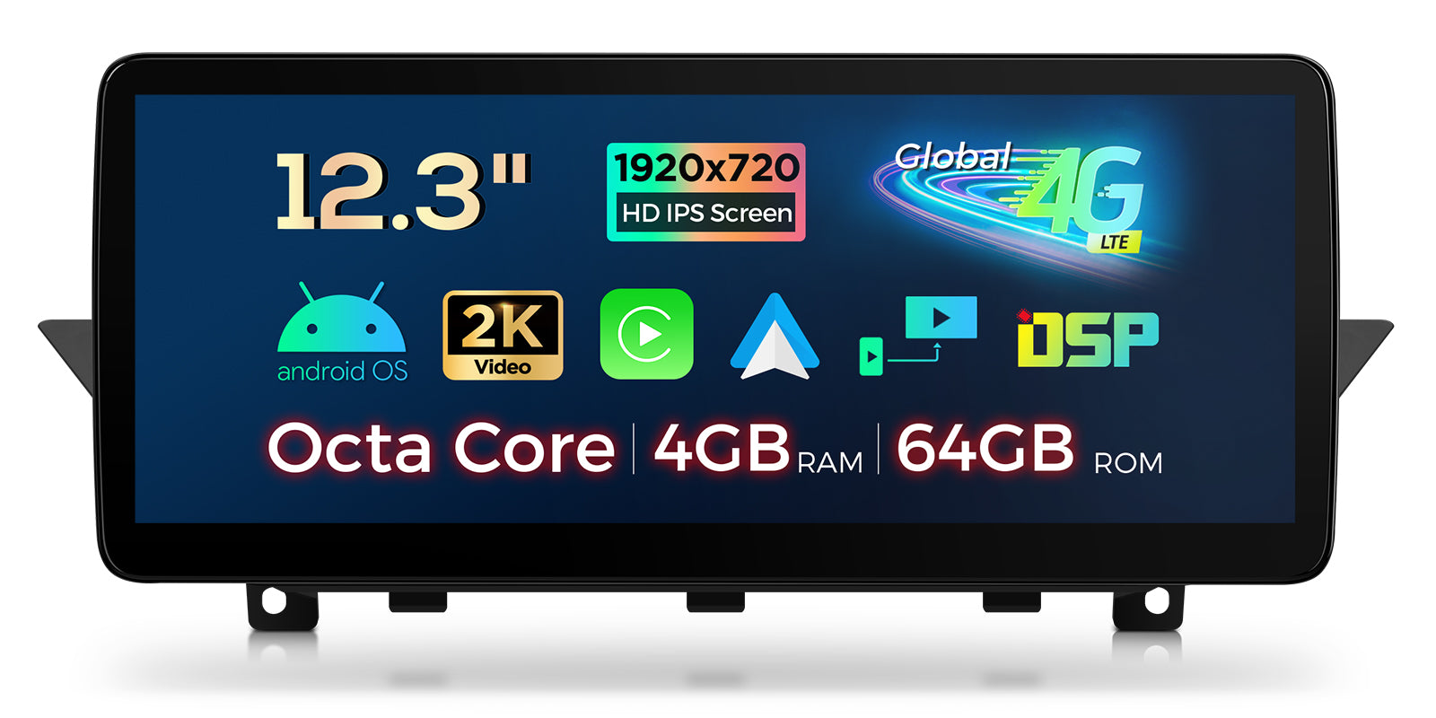 XTRONS QLB22X1UN Custom-Fit 12.3in Android 13 Head Unit BMW X1 E84