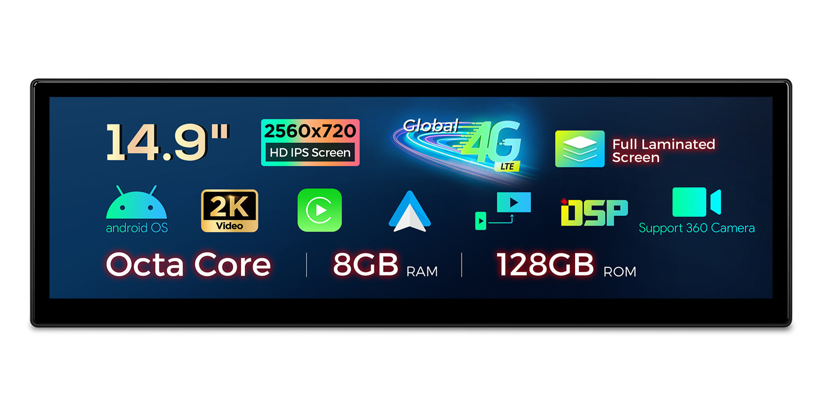 XTRONS BMW 5 Series E60 E61 M5 CCC Android 14 Car Stereo Wireless CarPlay