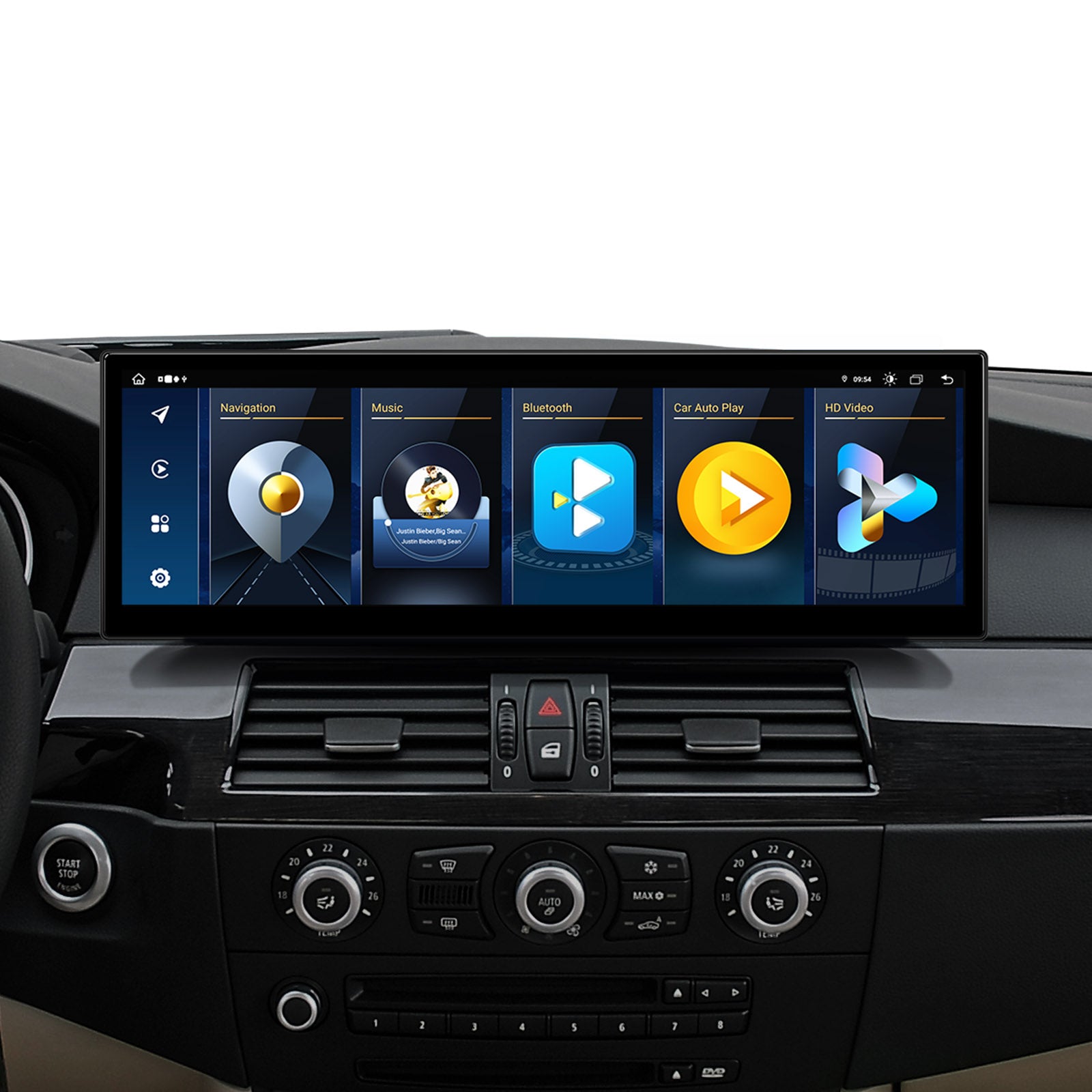 XTRONS BMW 5 Series 14.9in Fully-Laminated 2K IPS Android Head Unit QLBH4460CI3