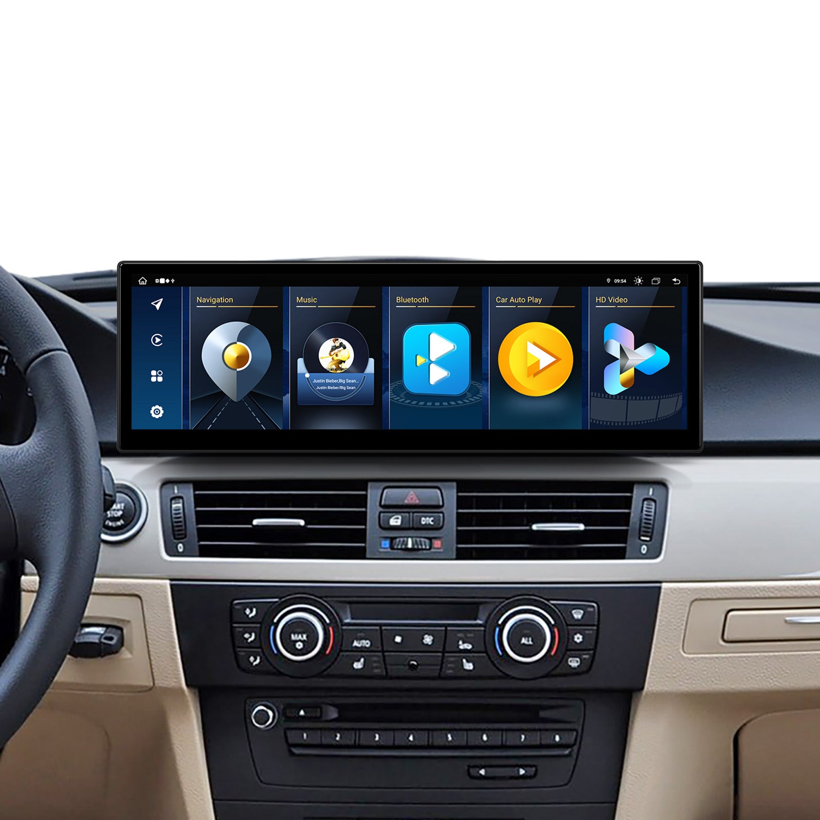 XTRONS QL Series 14.9" 2K IPS Fully-Laminated Android Head Unit Car Stereo for BMW 3 Series