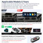 XTRONS QLBH44THNBR3 Android 14 Head Unit 14.9in for BMW 3/4 Series