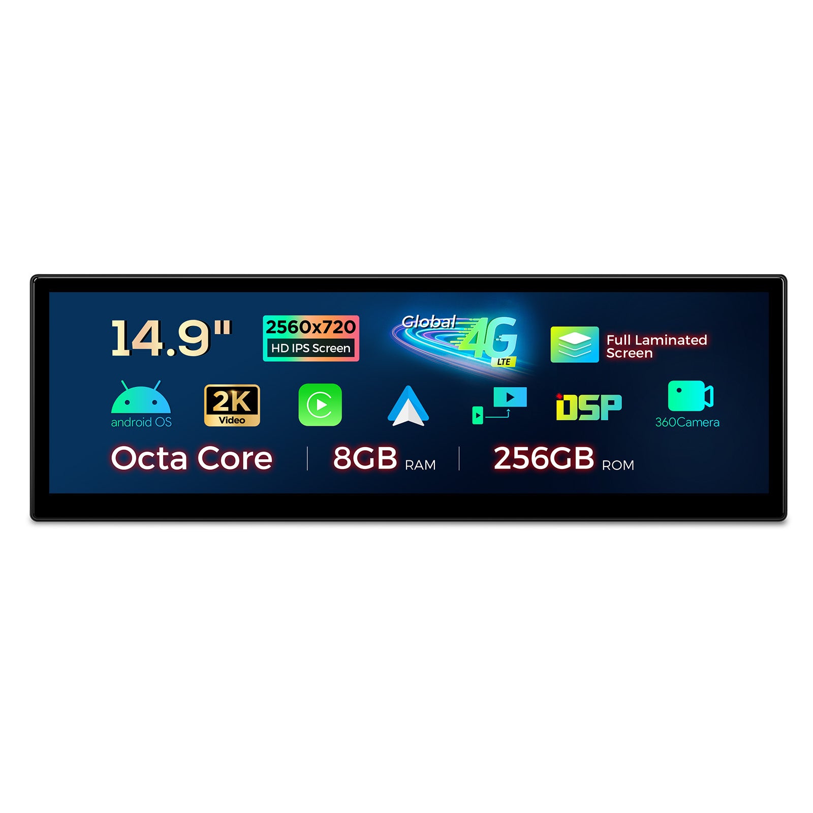 XTRONS QLBX4492CI3 BMW 3 Series 14.9in Android 14 Head Unit 8GB 256GB