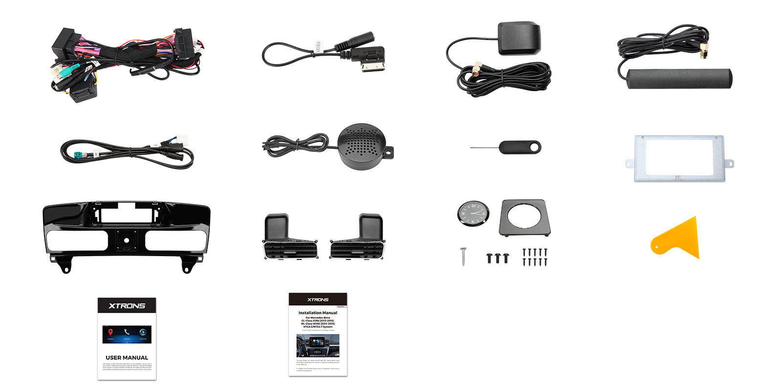 XTRONS QLM2245M12ML45 12.3" Android Head Unit 4GB 64GB for Mercedes-Benz