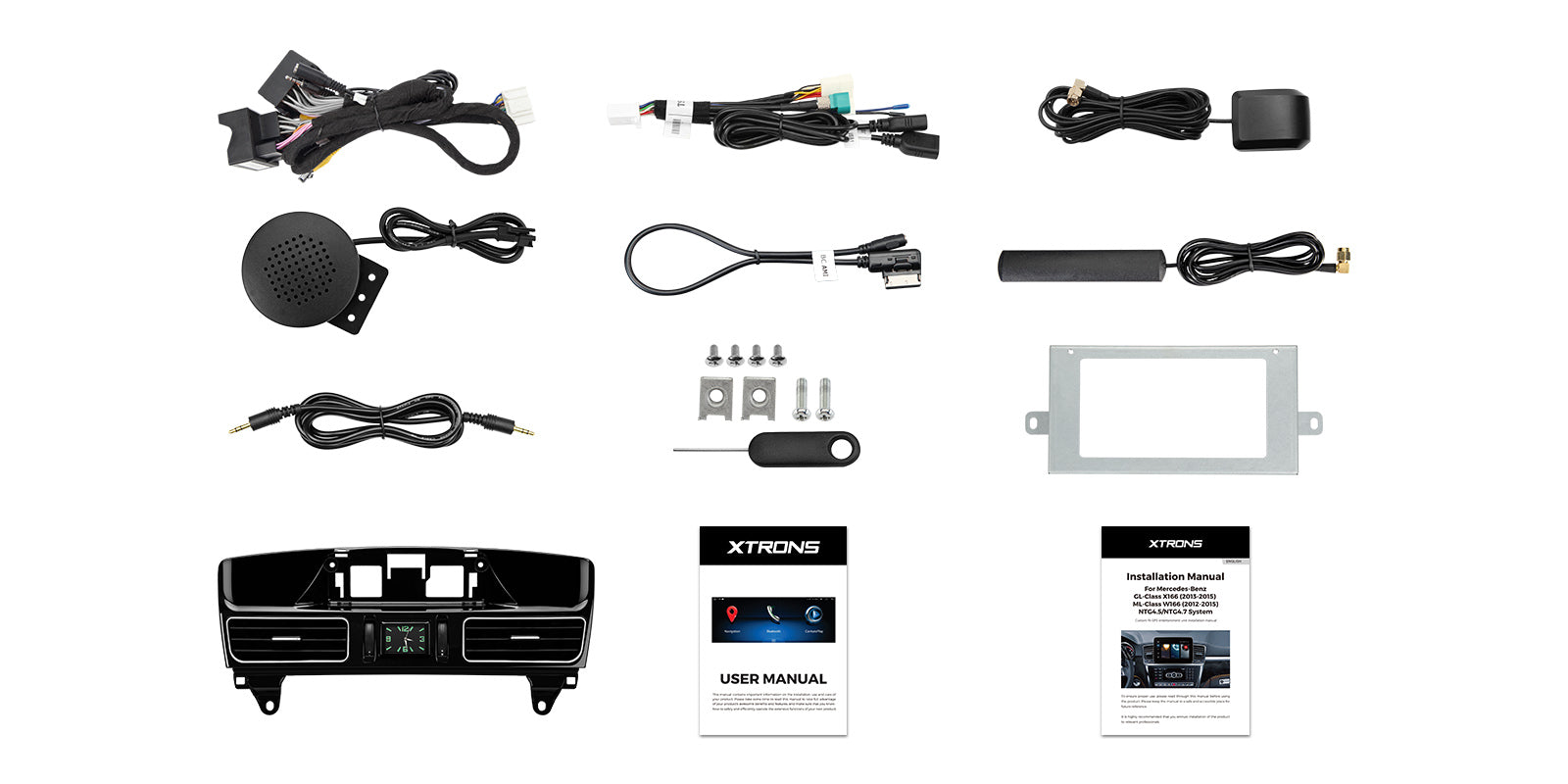XTRONS QLM4245MLS 14.9″ 2K Android Head Unit for Mercedes M-Class/GL-Class