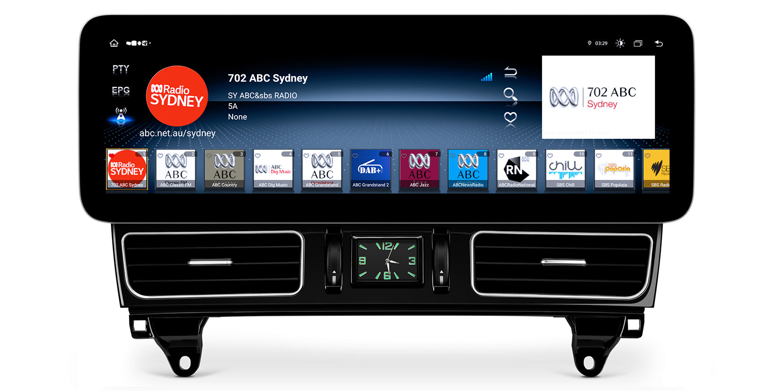 XTRONS QLM4245MLS 14.9″ 2K Android Head Unit for Mercedes M-Class/GL-Class