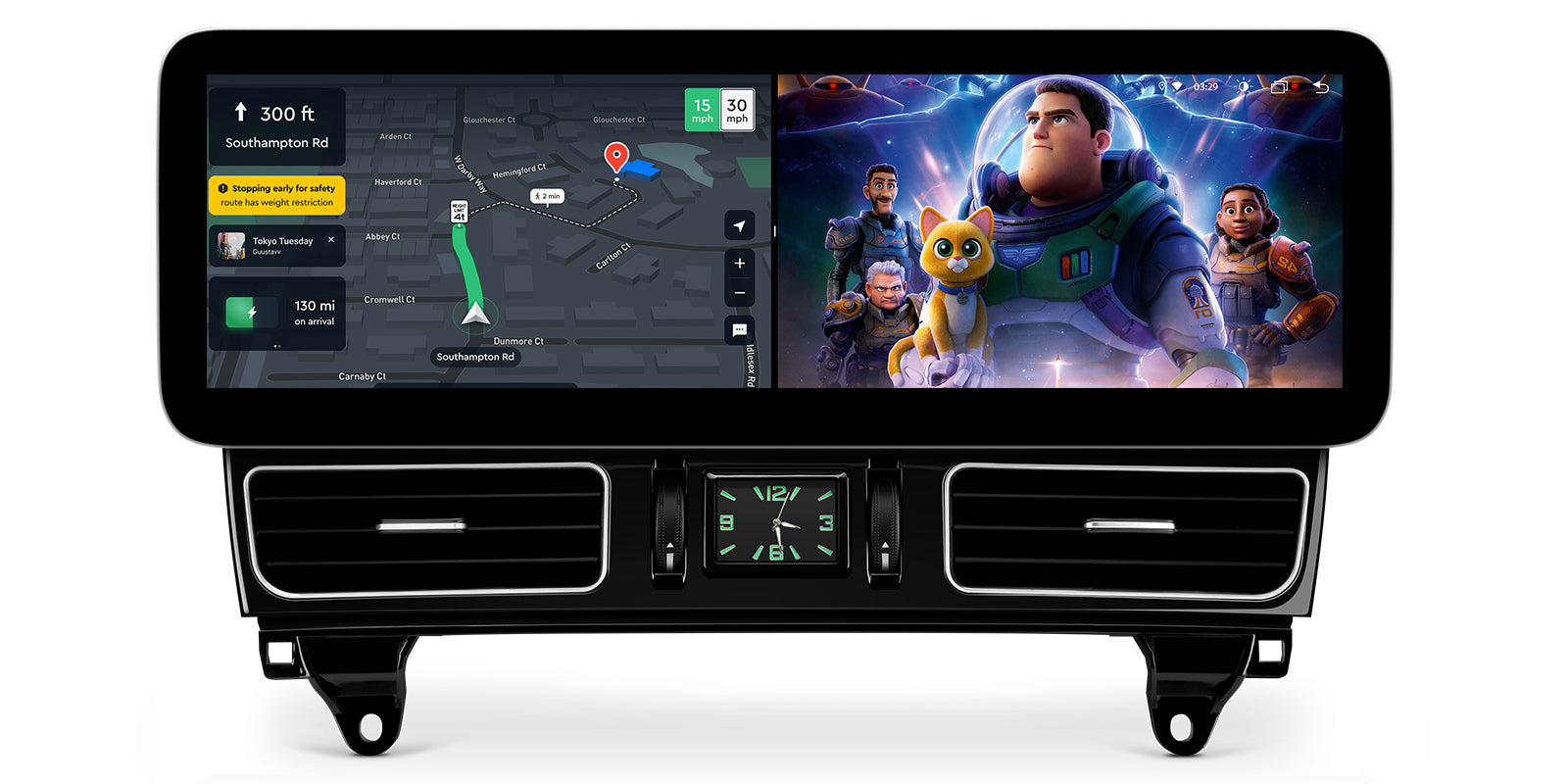 XTRONS QLM4245MLS 14.9″ 2K Android Head Unit for Mercedes M-Class/GL-Class