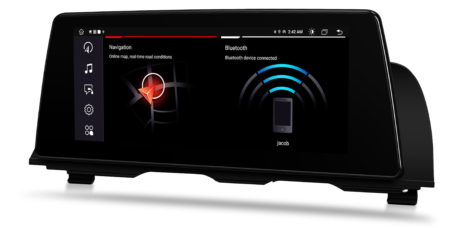 XTRONS BMW 5 Series 10.25" Android Head Unit Car Stereo Wireless CarPlay QTB10FVNB
