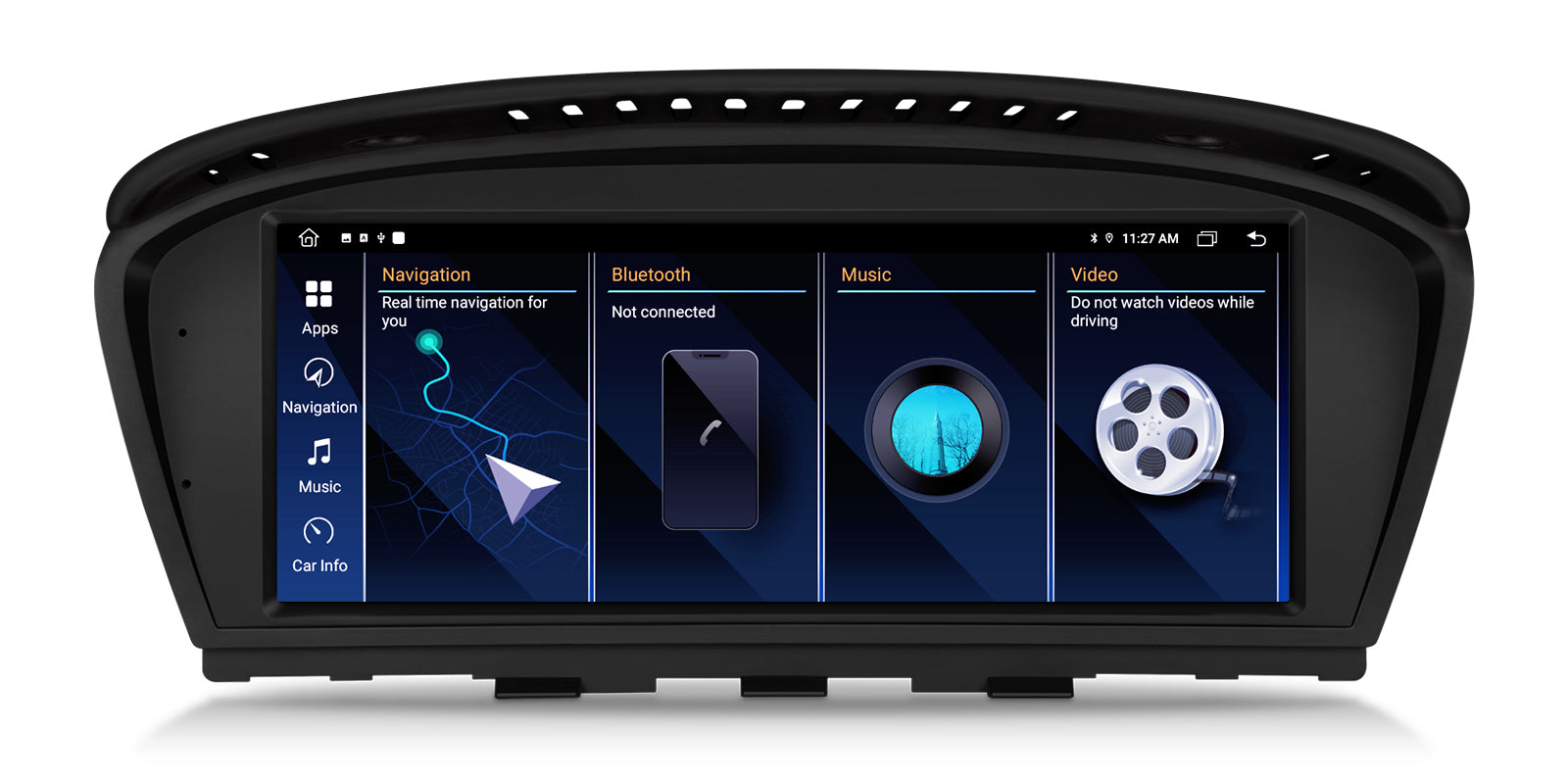 XTRONS QTB8060CC 8.8" Wireless CarPlay Android Head Unit BMW