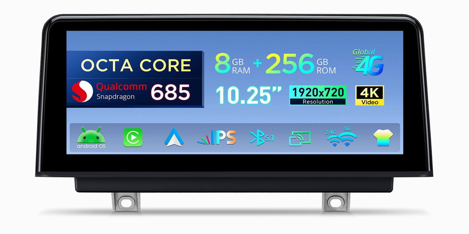 XTRONS QWBX14NBTH BMW 3 Series 4 Series M3 M4 10.25in Android Head Unit