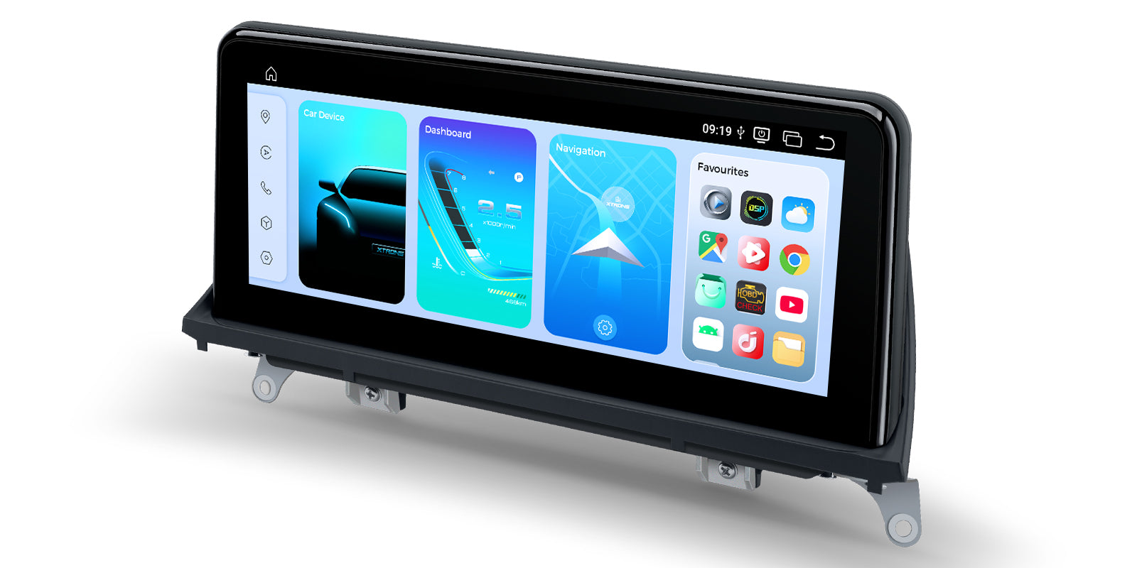 XTRONS QWBX14X5CC BMW X5 X6 10.25 Inch Android 14 Head Unit 8GB RAM 256GB ROM