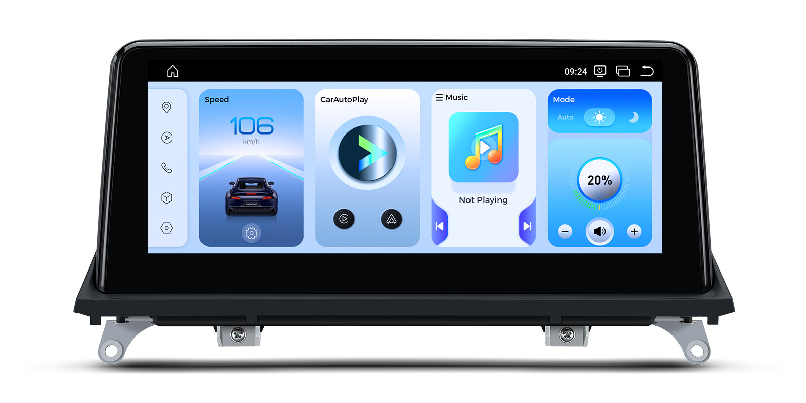 XTRONS QWBX14X5CC BMW X5 X6 10.25 Inch Android 14 Head Unit 8GB RAM 256GB ROM