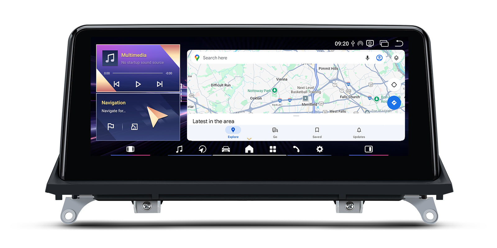 XTRONS QWBX14X5CC 10.25in Widescreen Android Head Unit BMW X5 X6